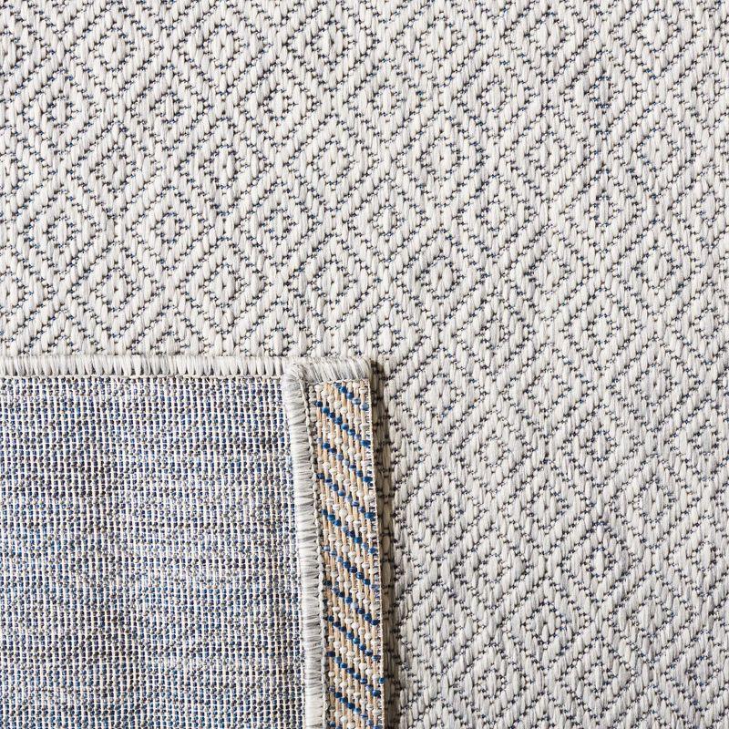 Geometric Gray Indoor/Outdoor Area Rug