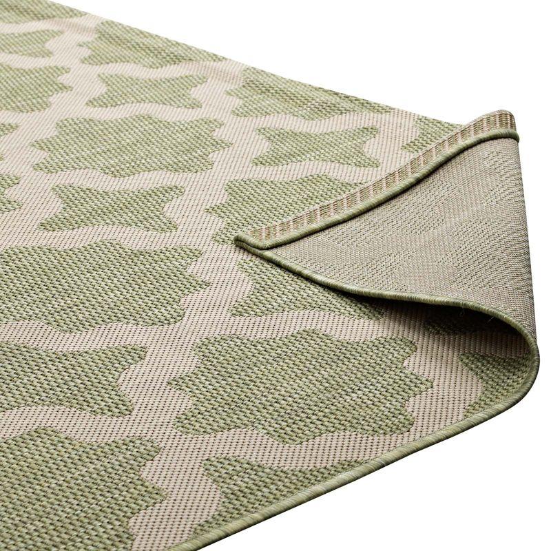 Modway Cerelia Moroccan Trellis Indoor and Outdoor Area Rug