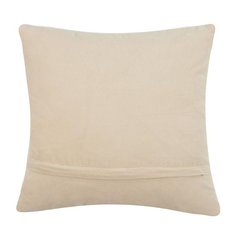 Makers Collective 18"x18" Sand Dollar Hook Throw Pillow