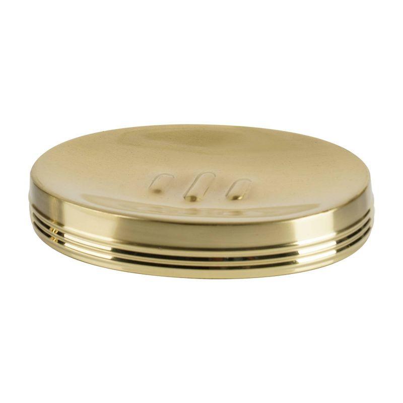 Gold Stainless Steel Decorative Soap Dish Holder