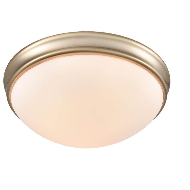 Millennium Lighting 3 - Light Flush Mount in  Modern Gold