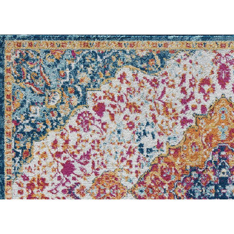 Rugs America Harper Abstract Vintage Area Rug