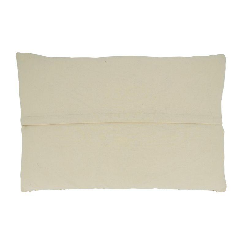 Premium Cotton Striped Yellow Euro Throw Pillow Cover