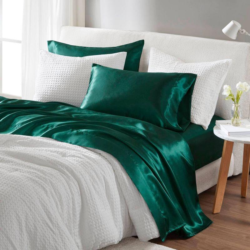 Madison Park Essentials Satin Luxury Sheet Set