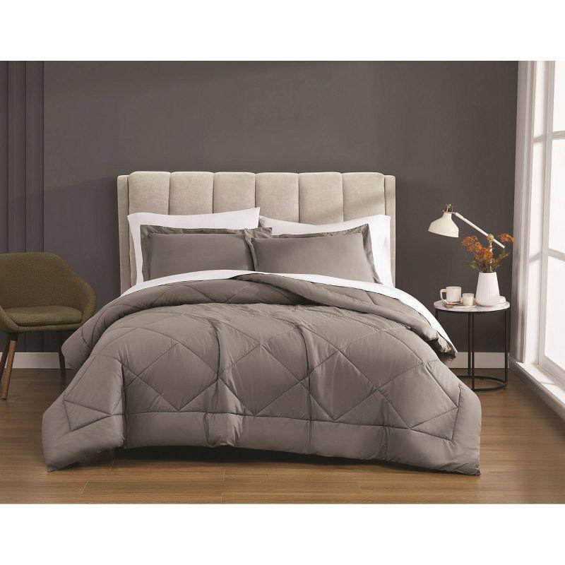 Bare Home Modern & Contemporary Organic Percale Duvet Cover Set
