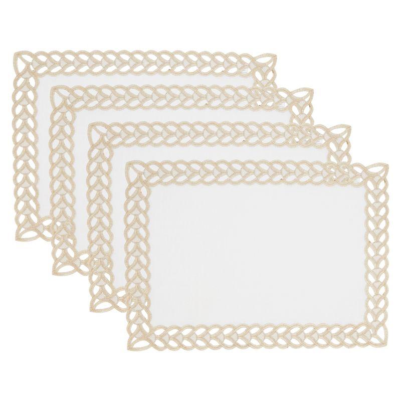 Polyester No Pattern Rectangle Placemat