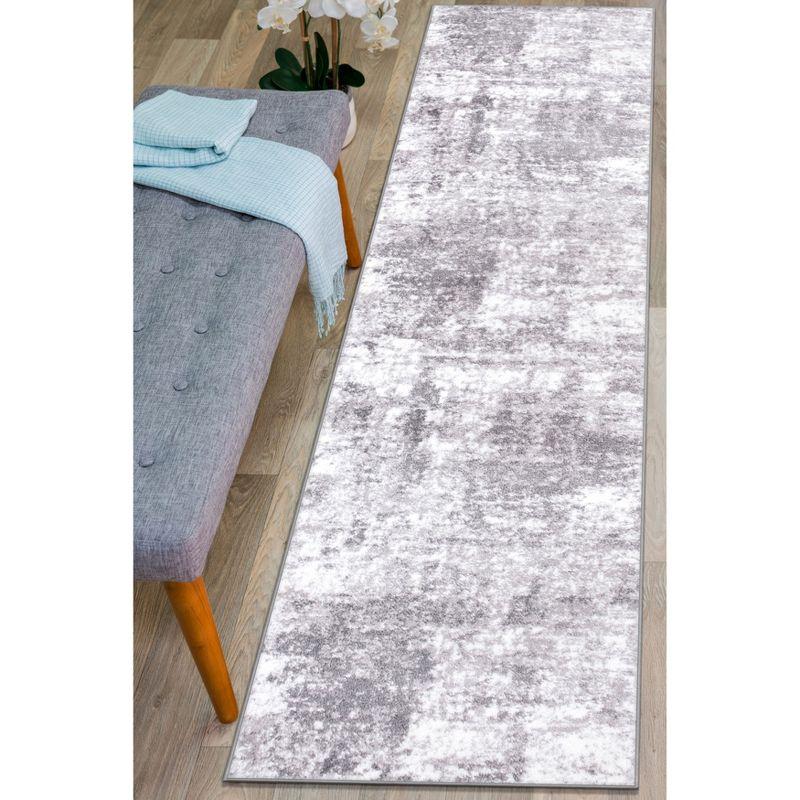 World Rug Gallery Distressed Abstract Area Rug