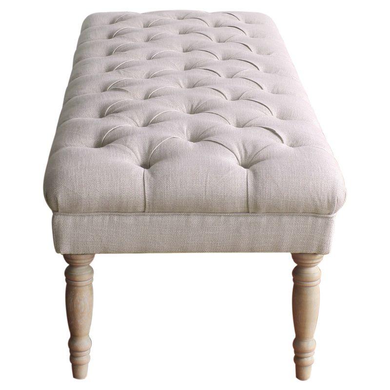 Classic Layla Tufted Bench - HomePop