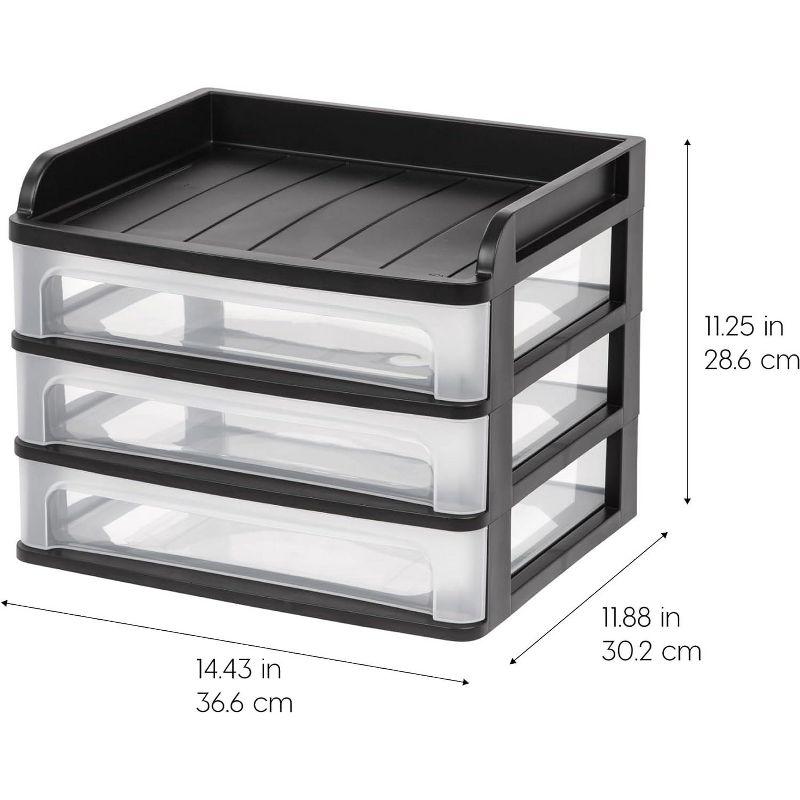 Plastic Stackable Desk Organizer