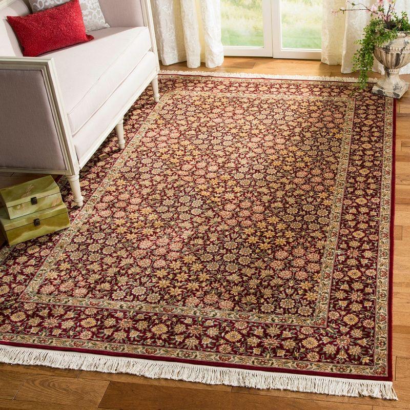 Royal Kerman Hand Knotted Wool Floral Rug