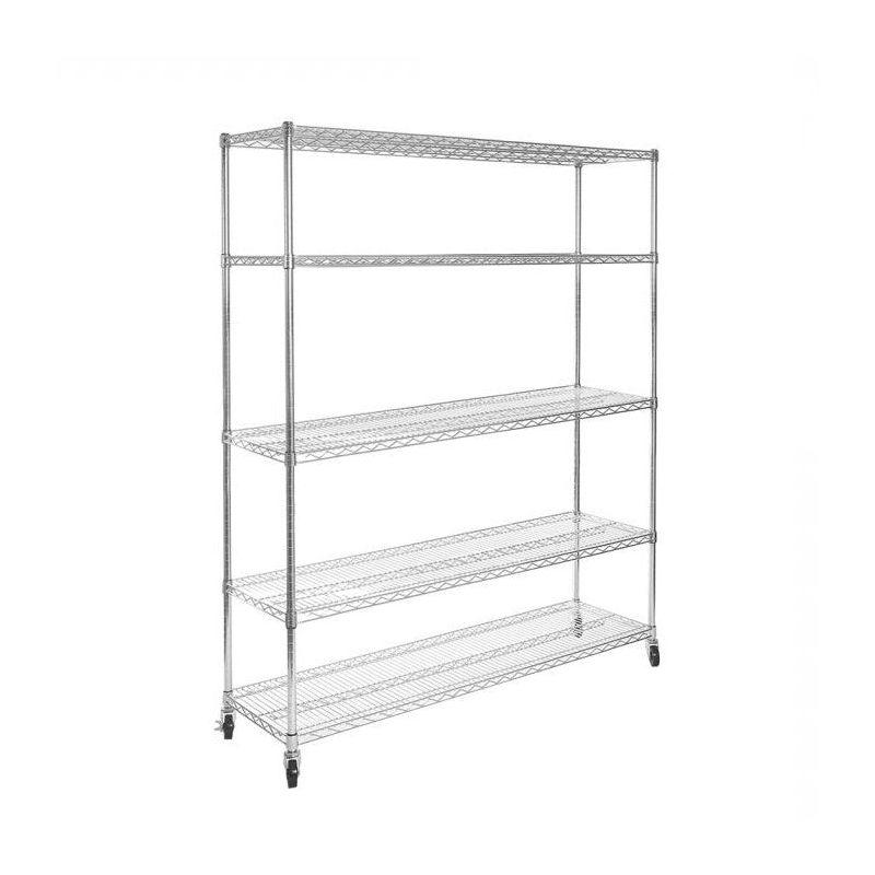 Wire Rolling Storage Cart