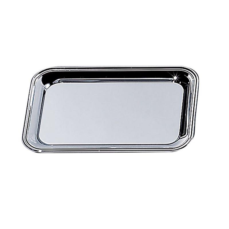 Elegance Nickel Plated Rectangular Cash Tray 6x9"