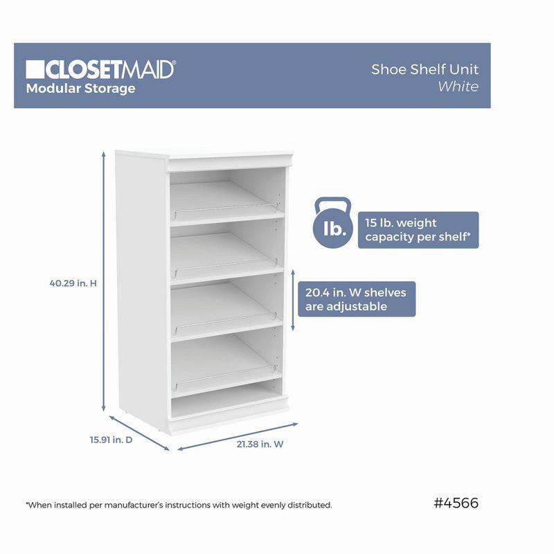ClosetMaid Modular Storage 12-Pair Shoe Shelf Unit - ClosetMaid