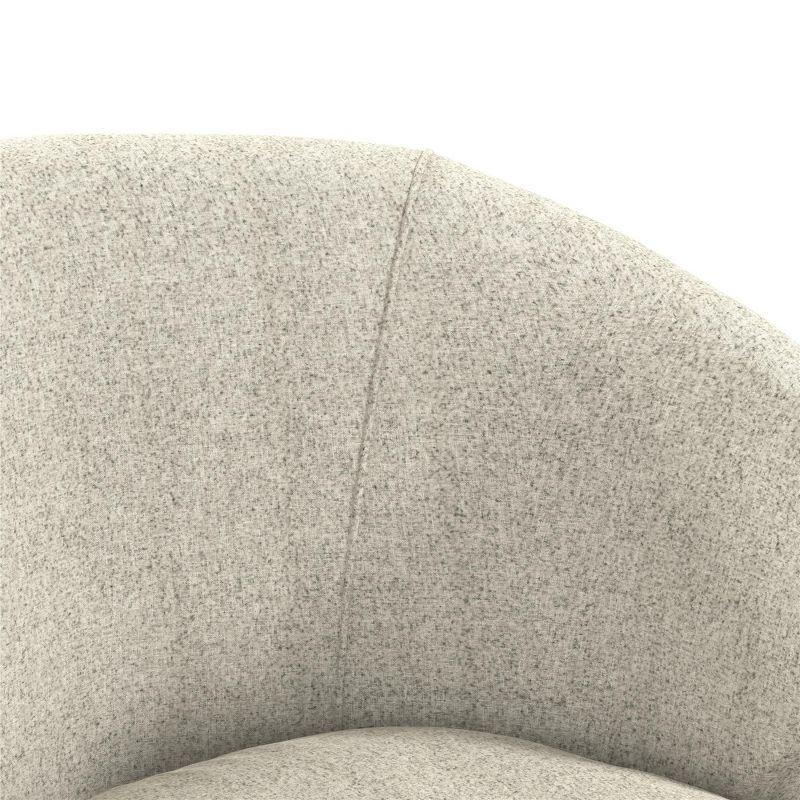 DHP Alice Upholstered Accent Chair, Tan Looped Yarn