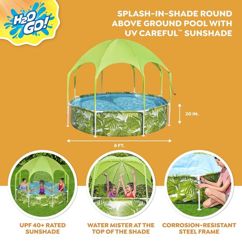 Bestway Bestway: H2OGO! Splash-In-Shade Play Pool - 8' x 20", Kids Pool