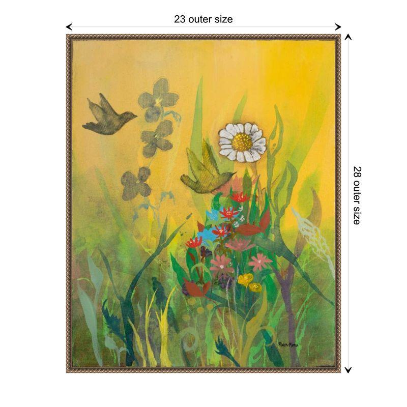 Amanti Art Waking Up with Sunshine by Robin Maria Framed Canvas Wall Art