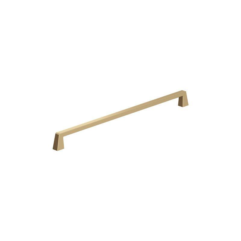 Champagne Bronze 18" Modern Appliance Pull with Mounting Hardware