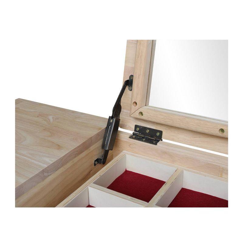 Vanity Table Unfinished - International Concepts