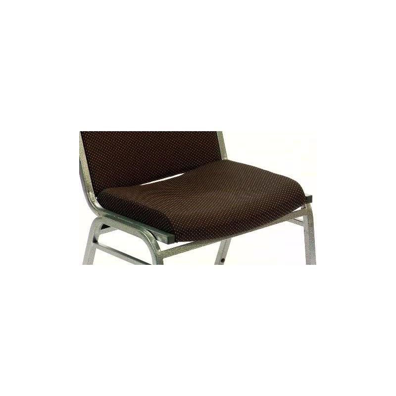 Flash Furniture HERCULES Series Big & Tall 1000 lb. Rated Burgundy Fabric Stack Chair
