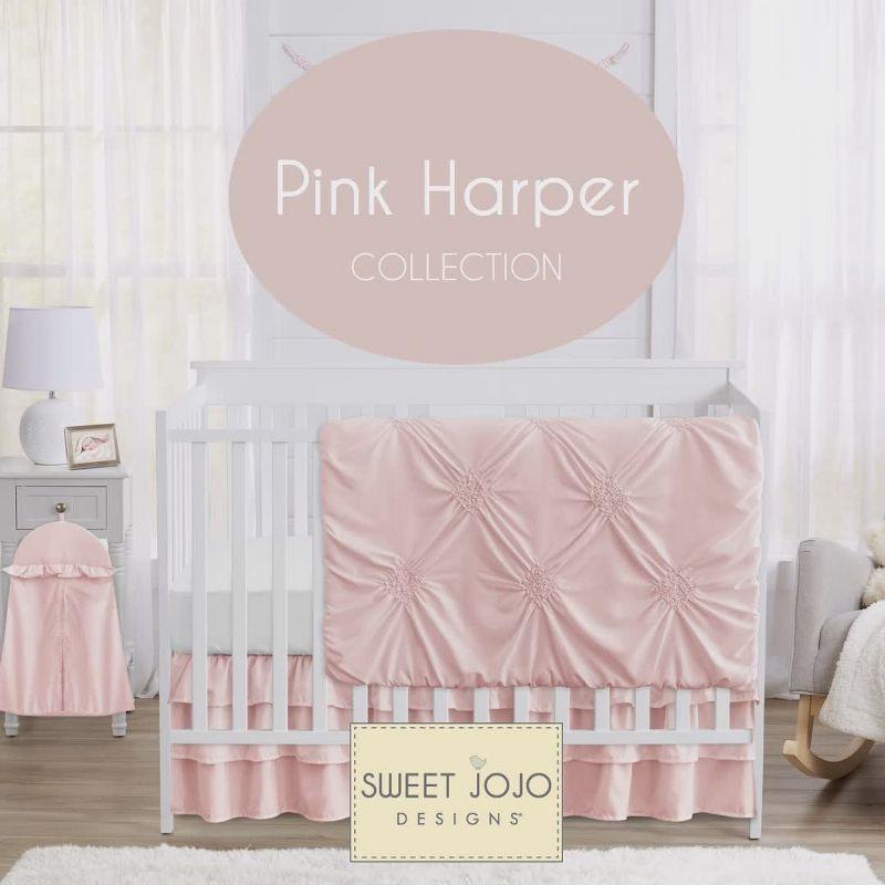 Sweet Jojo Designs Window Valance Treatment 54in. Harper Pink