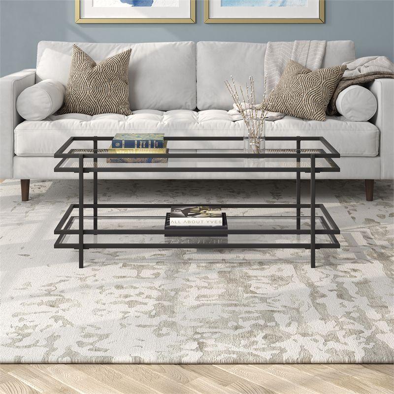 45 in. Black Bronze Coffee Table - Henn&Hart