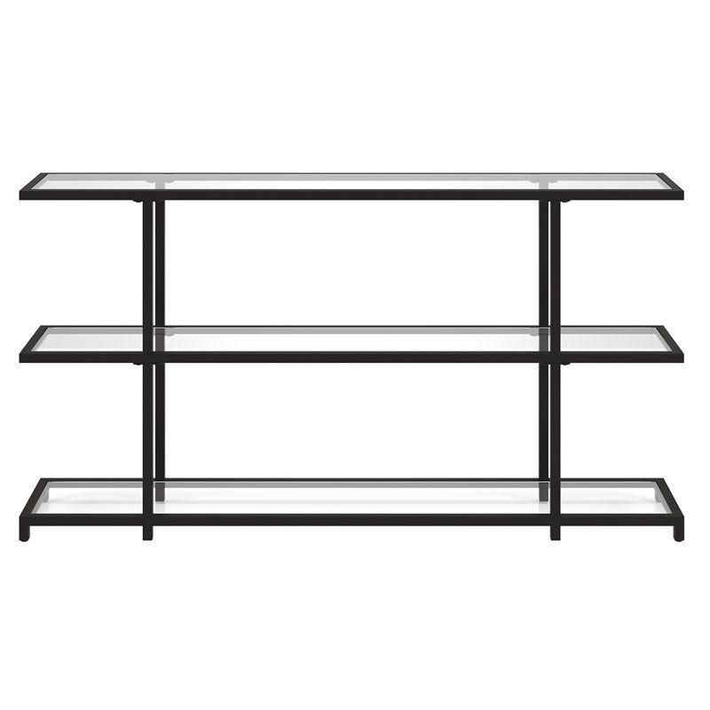 55 in. Black Bronze Console Table - Henn&Hart