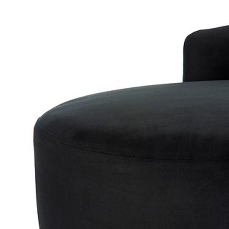 Evangeline Parisian Settee - Black - Safavieh.