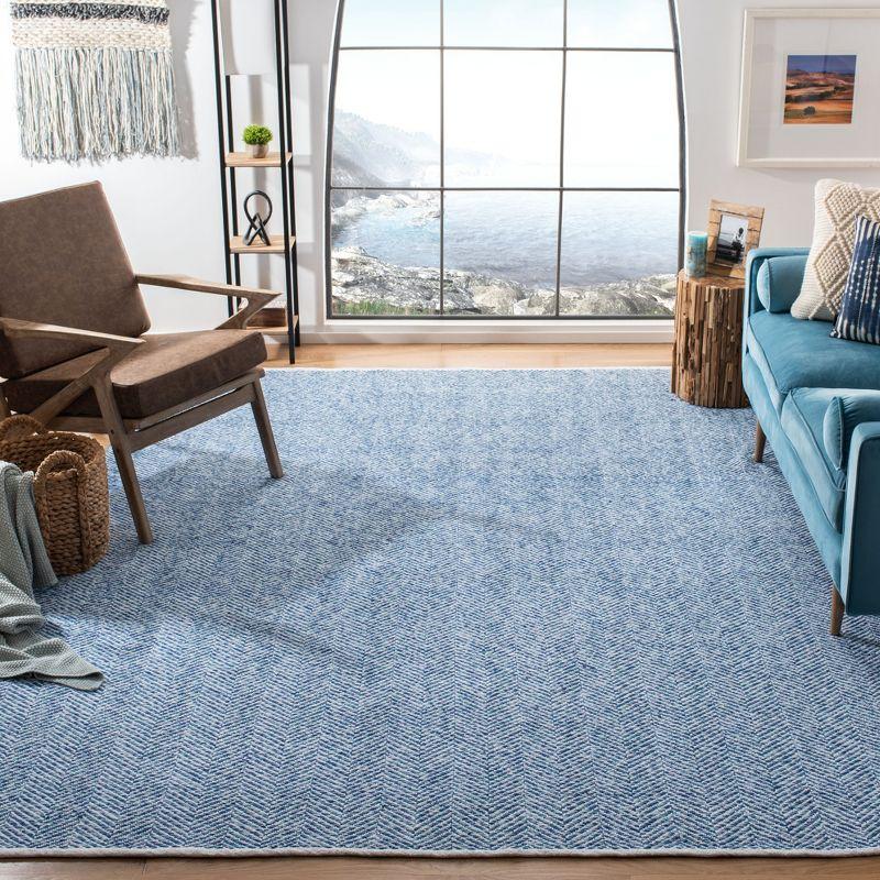 Nantucket NAN144 Hand Loomed Area Rug - Blue - 8'9"x11'9" - Safavieh.