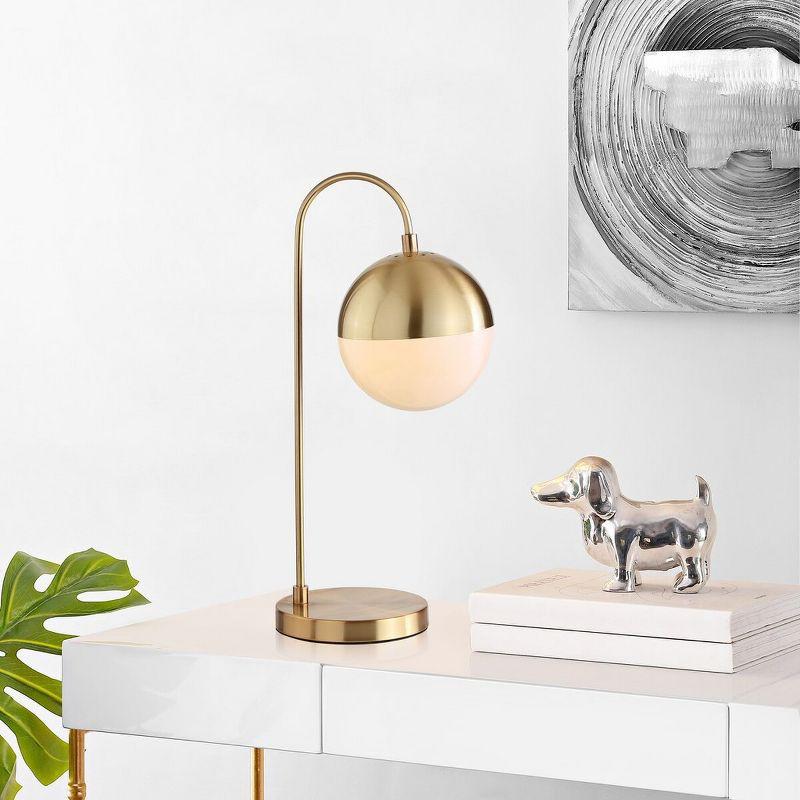 Gareth 20.5" Brass Desk Lamp