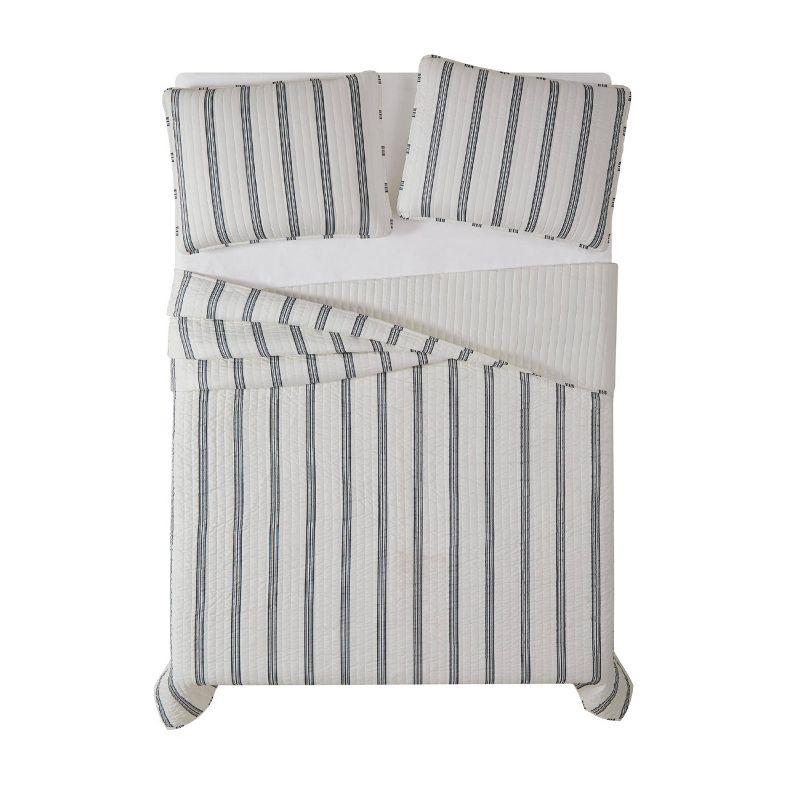 Truly Soft Everyday Millenial Stripe Quilt Set