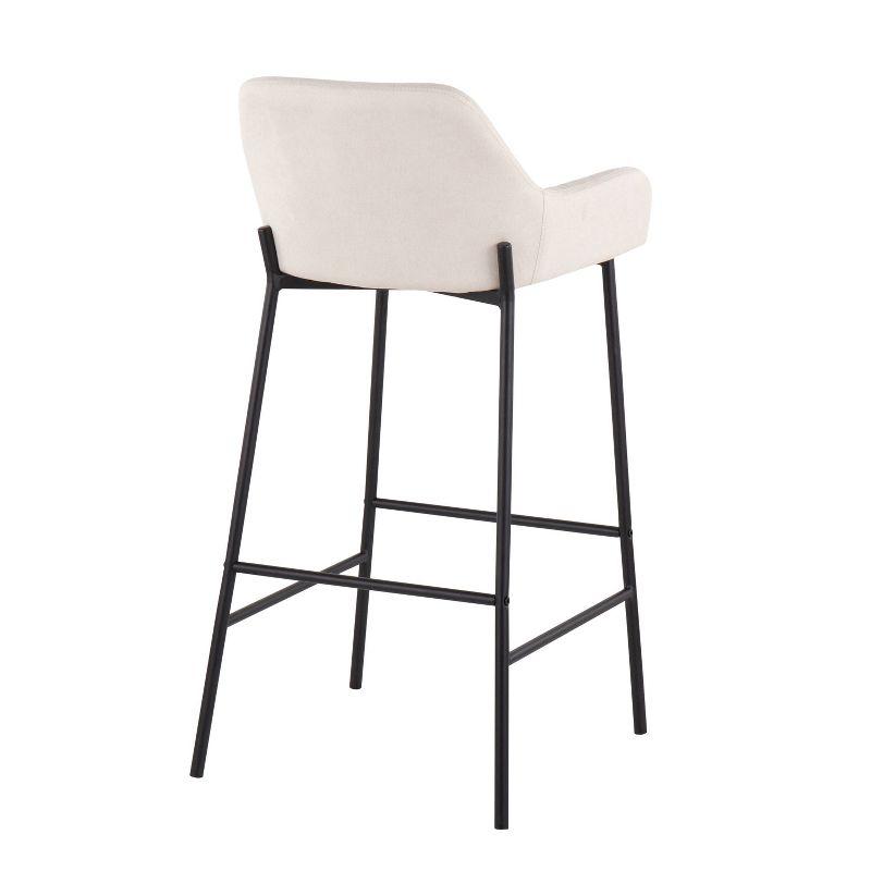 Set of 2 Daniella Metal Polyester Barstool - LumiSource