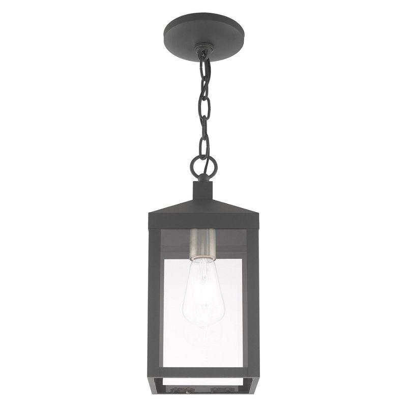 Livex Lighting Nyack 1 - Light Pendant in  Scandinavian Gray