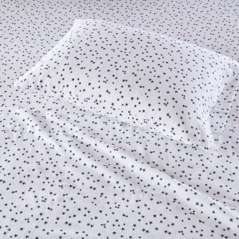 Printed Cotton Flannel Sheet Set