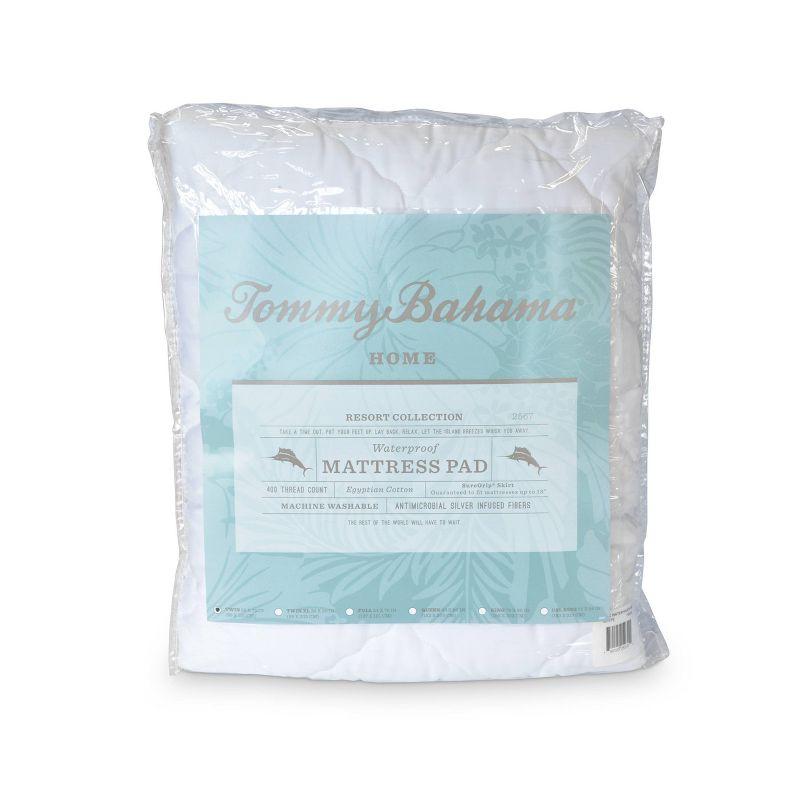 Tommy Bahama Plush Triple Protection Polyester Mattress Pad