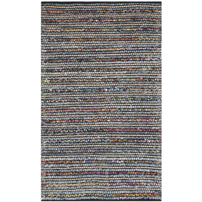 Cape Cod CAP364 Hand Woven Area Rug - Multi/Natural - 4'x6' - Safavieh.