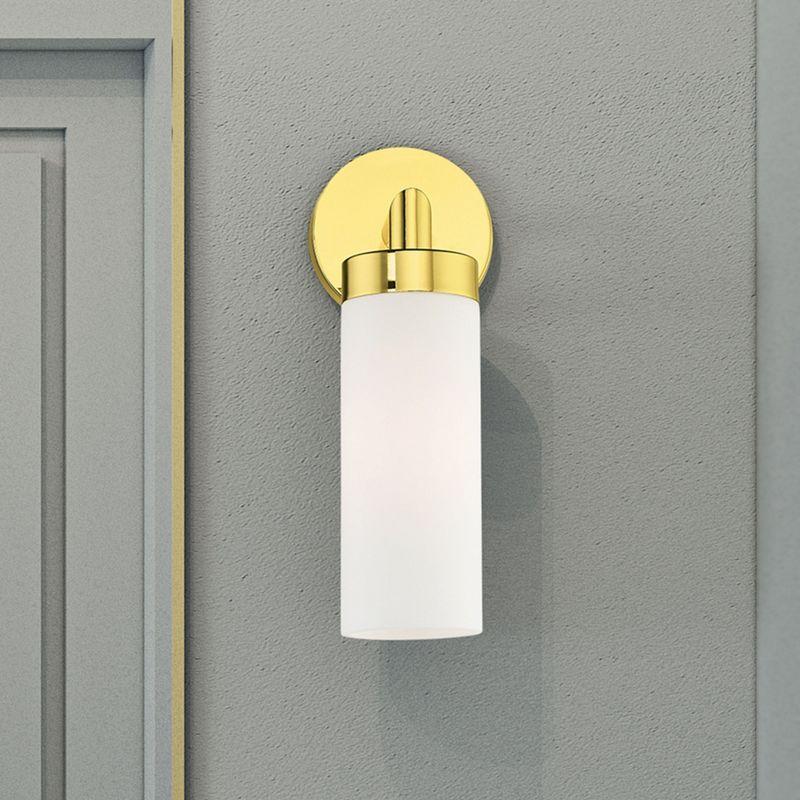 Livex Lighting Aero 1 - Light Sconce in  Polished Brass
