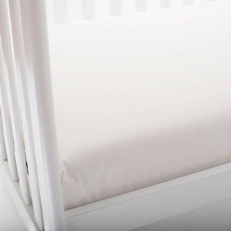 Organic Cotton Dual-Stage Innerspring Crib Mattress, Water-Resistant