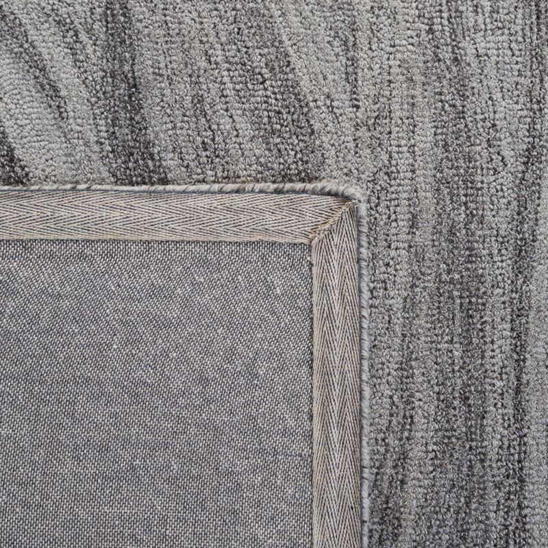 Abstract ABT901 Handmade Indoor Area Rug - Grey - 6'x9' - Safavieh