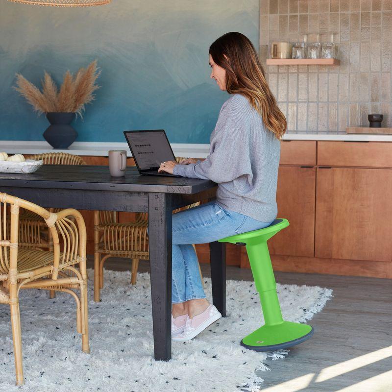 ECR4Kids SitWell Wobble Stool, Adjustable Height, Active Seating