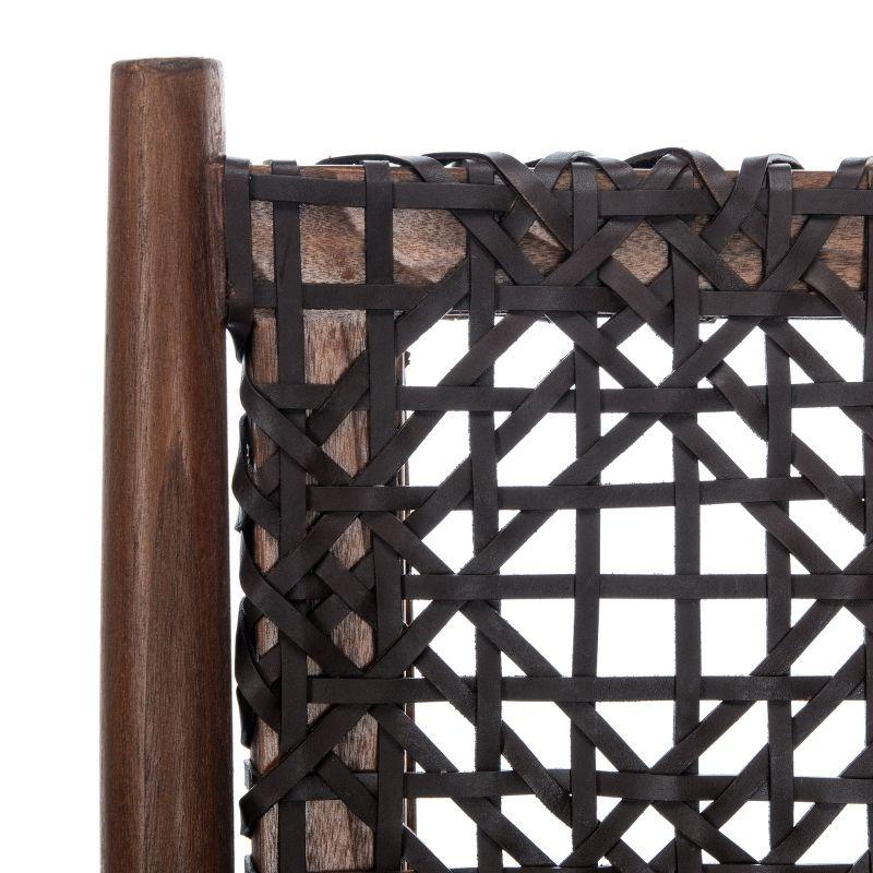 Soleil Accent Chair - ACH1001 - Brown/Brown - Safavieh