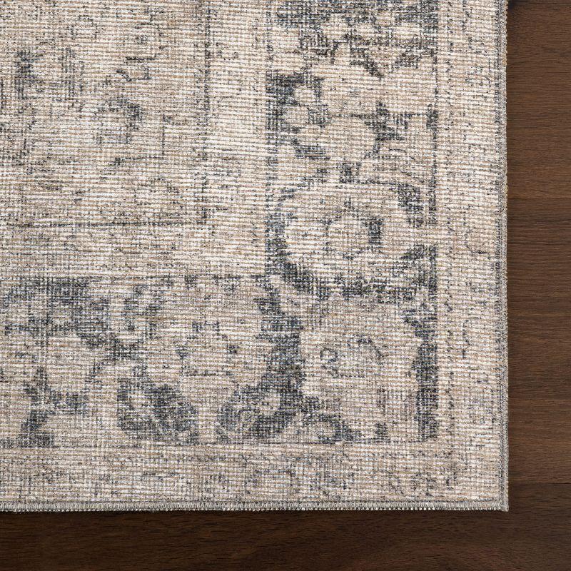 Nuloom Hillstone Collection Traditional Vintage Medallion Indoor Area Rug