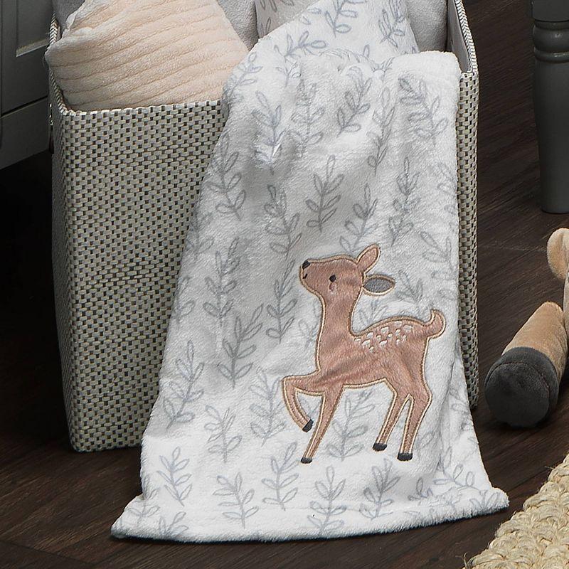 Bedtime Originals Deer Park 100% Soft Polyester Stroller Blanket