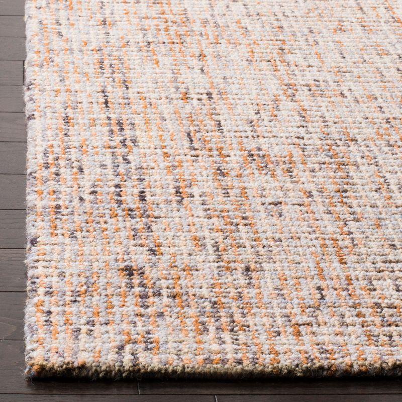Abstract ABT468 Handmade Indoor Runner - Gold/Blue - 2'-3"x6' - Safavieh