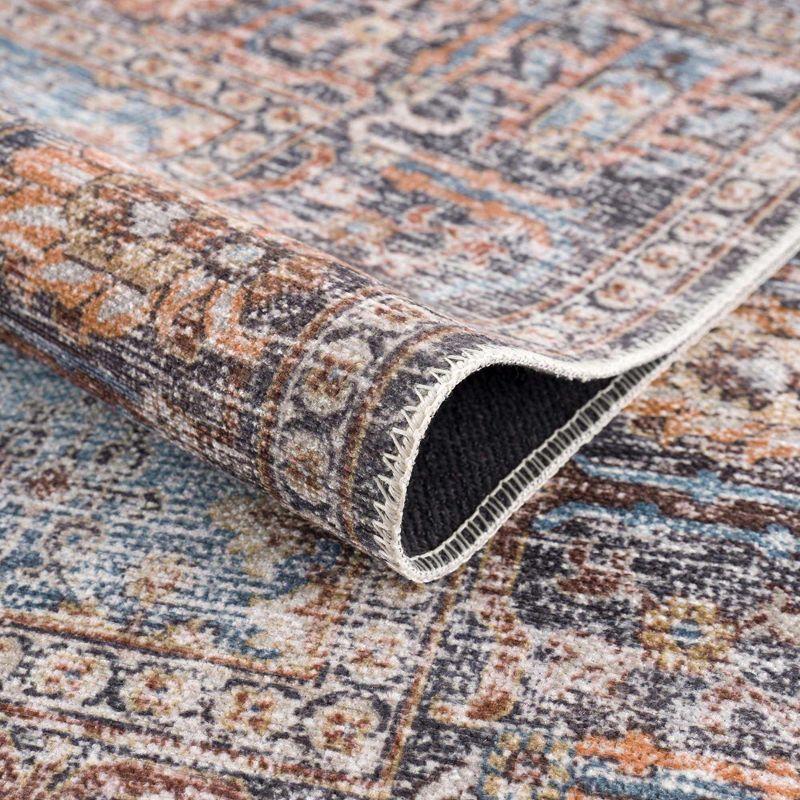 Hauteloom Rectangle Area Rug   Light Blue