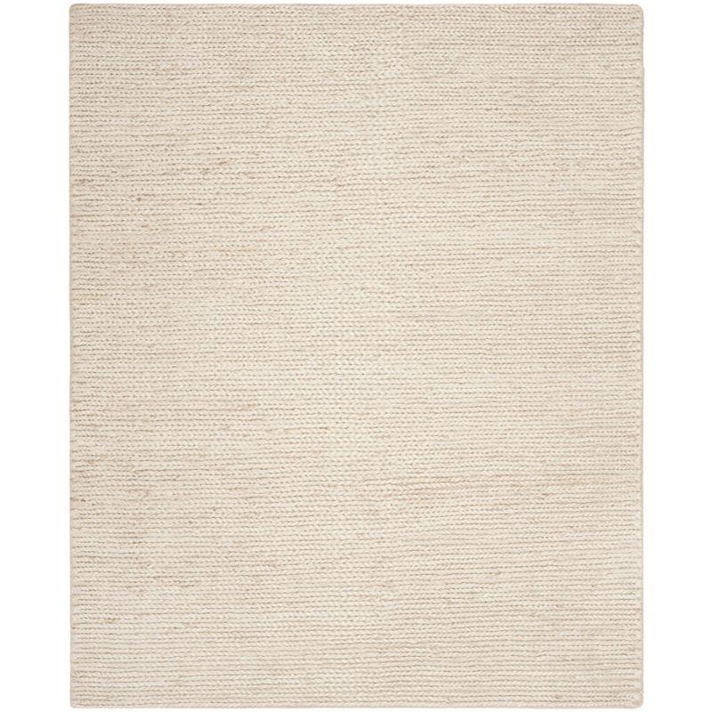 Pennsburg Natural Fiber Hand Woven Jute Chevron Rug