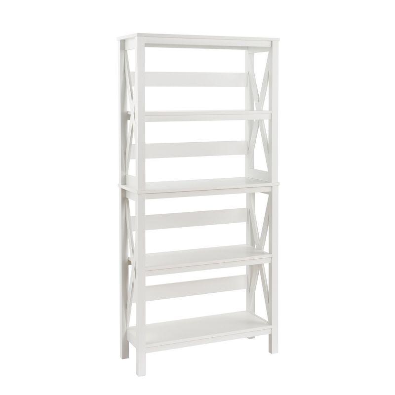 X-Frame Furniture 63.43" H x 30" W Etagere Bookcase