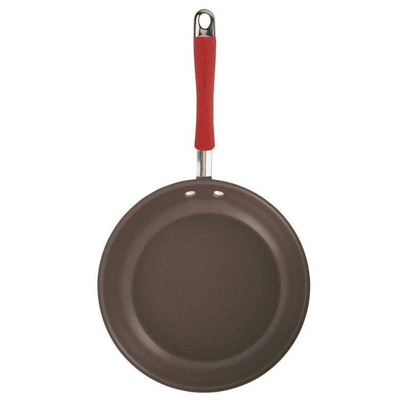 Rachael Ray Red 10-Piece Nonstick Aluminum Cookware Set