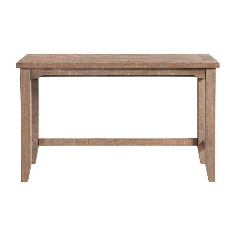 Highland 60" Sofa Bar Table with 4 Legs, Sandwash