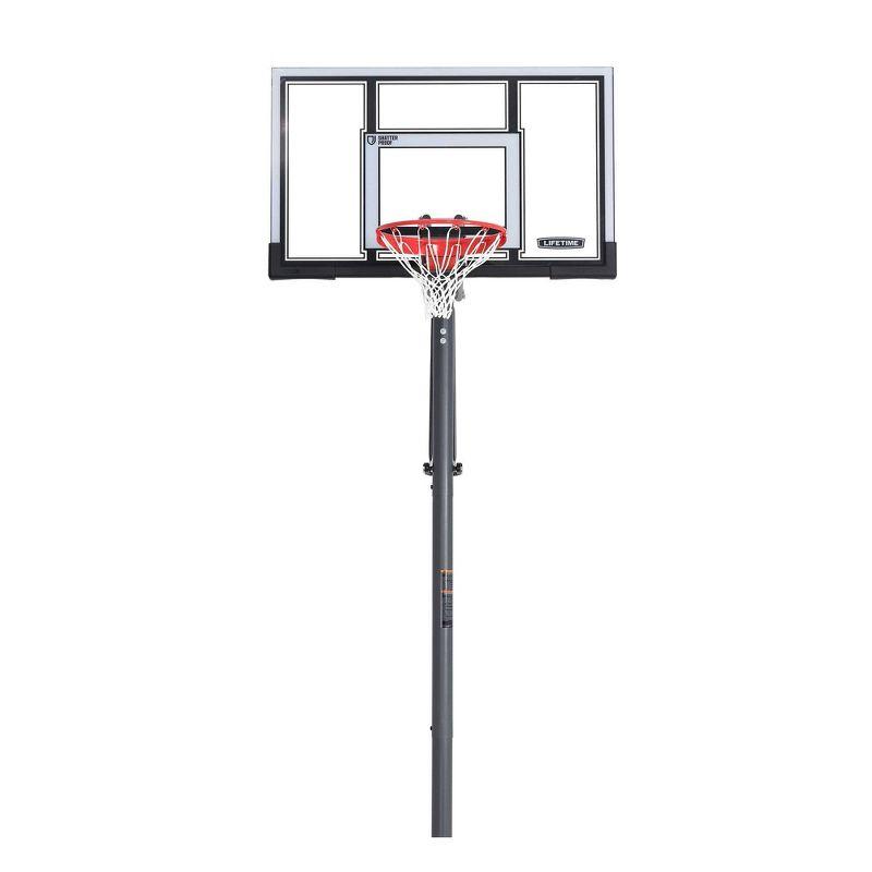 Lifetime Lifetime Height Adjustable Portable Basketball Hoop (54" Polycarbonate Backboard)