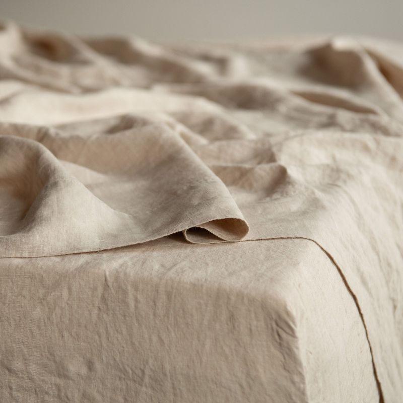 100% French Linen Sheet Set